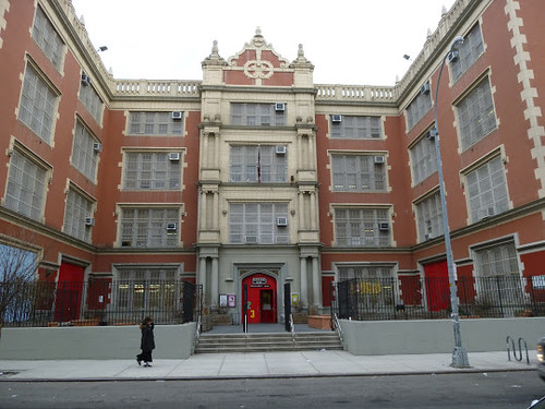 The Neighborhood School exterior — PS 363, located in NYC's East Village